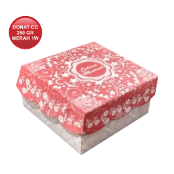 DONAT CETAK COATED 250  MERAH 1W